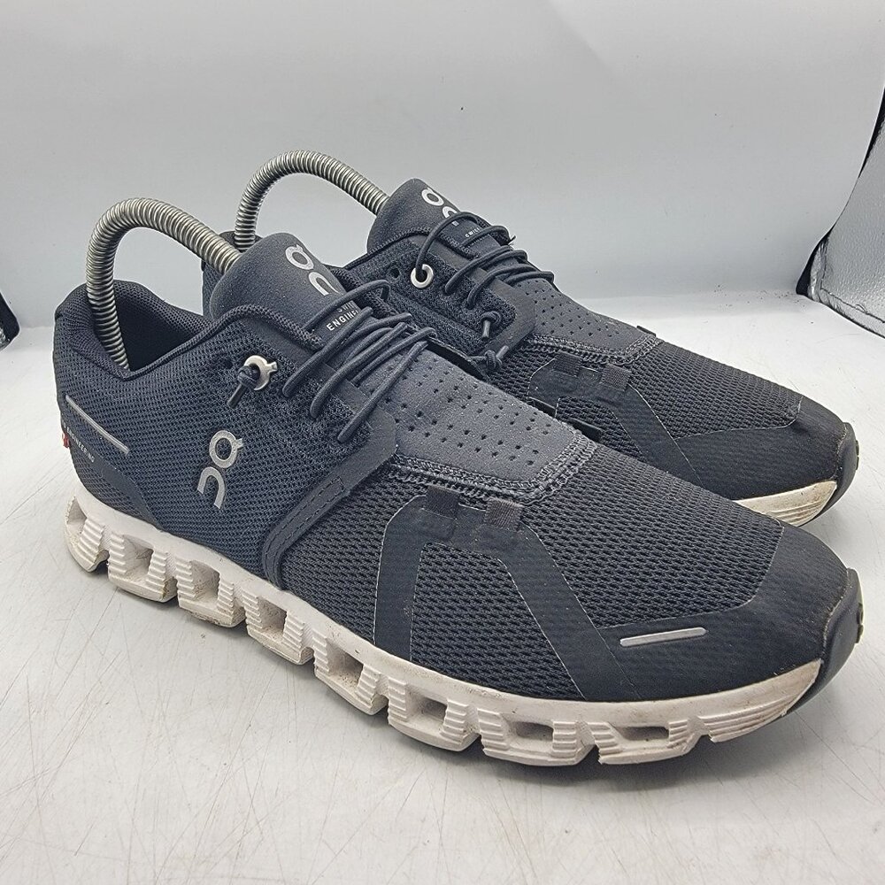 On Cloud 5 Womens 7.5 Black Running Shoes Athletic Causal Comfort Lightweight